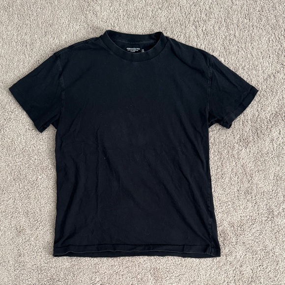 Abercrombie & Fitch Relaxed Black Tee - Picture 1 of 2